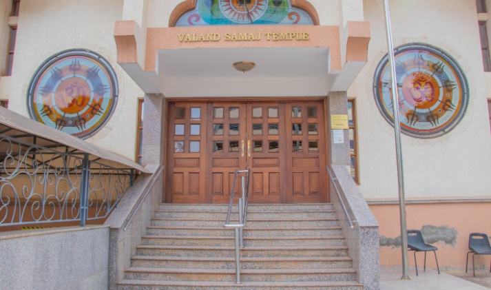 Valand Samaj Temple exterior building on Mogotio Road